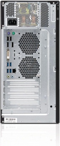 FUJITSU Desktop ESPRIMO P757/E90+, Procesor Intel Core i5-7500 3.80GHz Kaby Lake, 8GB DDR4, SSD M2 256GB + HDD 500GB, GMA HD 630, DVD-RW.