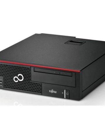 Fujitsu ESPRIMO D556/2/E85+, Procesor Intel Core i3-6100 3.80GHz Kaby Lake, 8GB DDR4, SSD 120GB + HDD 500GB, GMA HD 530, DVD-RW.