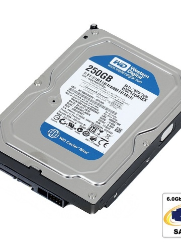 Hard Disk 250GB Western Digital Blue, SATA3, Cache 16MB, WD2500AAKX