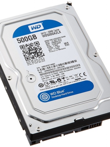 Hard disk WD Blue 500GB WD5000AZLX SATA-III 7200 RPM 32MB