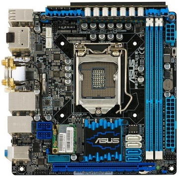 Placa de baza mITX 1155 ASUS P8Z77-I DELUXE, WIFI, Bluetooth