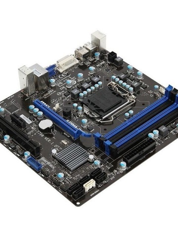 Placa de baza MSI B75MA-P45 Socket LGA1155, 4 x DDR3, USB3.0, SATA3, Suport Intel GEN 2 si 3