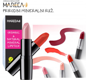 Prirodni ruž za usne Lipstick No 03 JAGODA