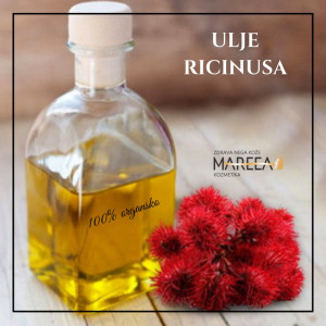 ULJE RICINUSA 50ML, COLD PRESS