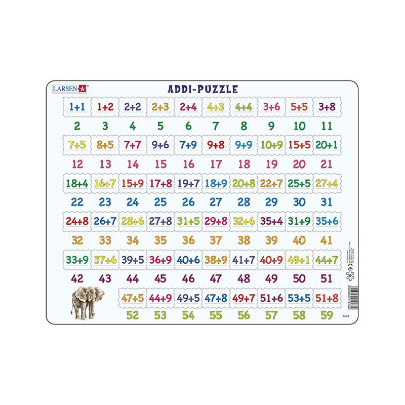 Apprendre à lire - puzzle LARSEN - 40 pièces - Larsen LS826 (26p
