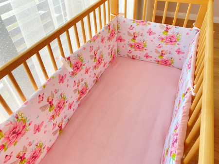 Aparatori patut Light Pink Fairies, 360 cm
