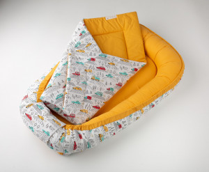 Babynest Yellow Car