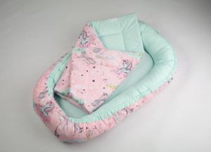 Babynest Unicorn Heaven Pink