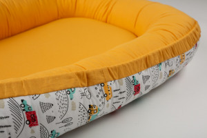 Babynest Yellow Car