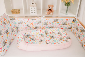 Aparatori patut Koala - Pink, 360 cm