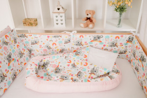 Aparatori patut Koala - Pink, 360 cm