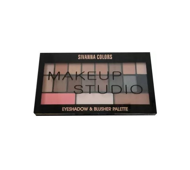 Paleta de farduri Merrycolor, Makeup studio, Eyeshadow blusher palette, 03