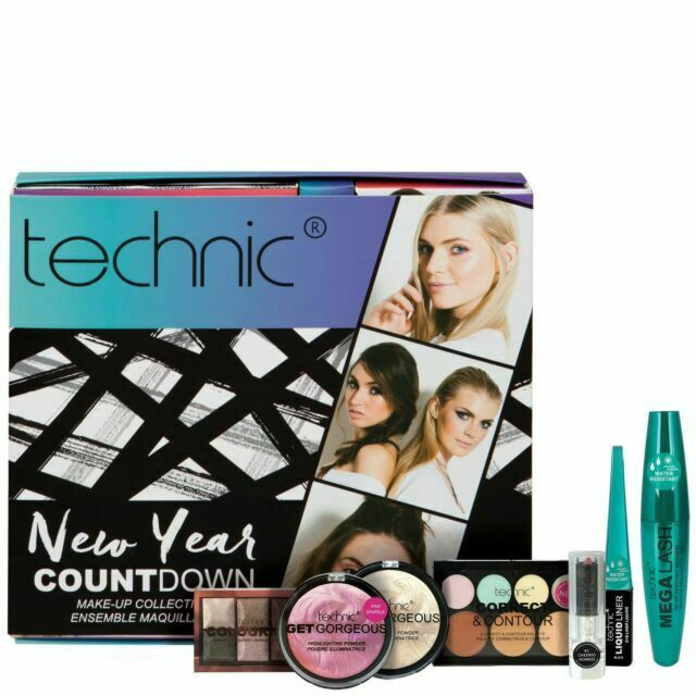 Set machiaj technic new year countdown