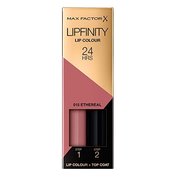 Ruj de buze rezistent la transfer Max Factor Lipfinity, Nuanta 015 Etheral