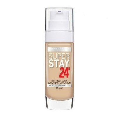 Fond de ten rezistent maybelline superstay 24 h fresh look, nuanta 30 sand