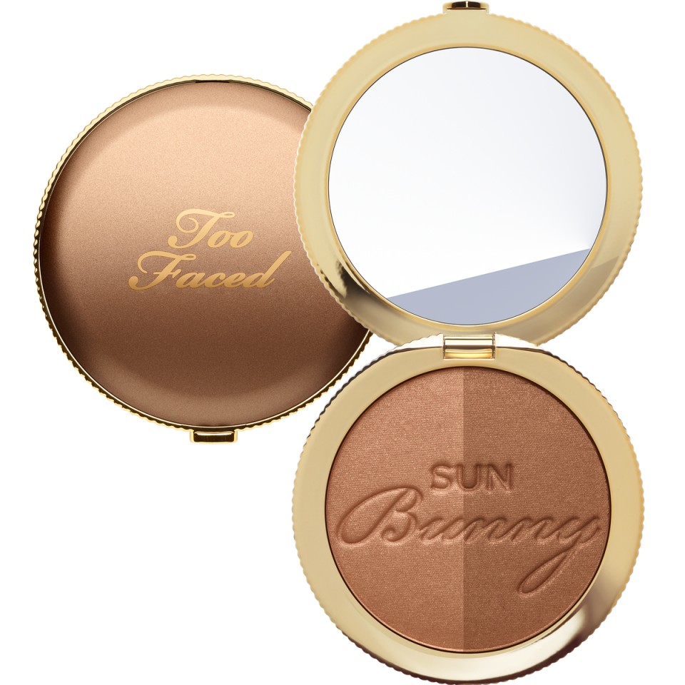 Pudra bronzanta luminoasa Too Faced Sun Bunny Radiant Duo Bronzer