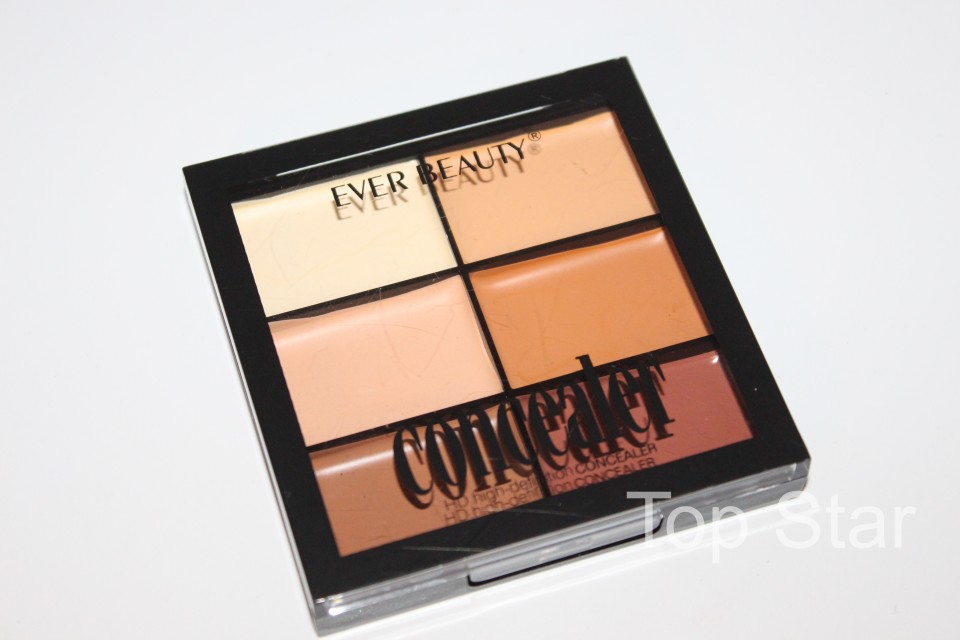 Corector anticearcan / Paleta 6 corectoare concealer HD