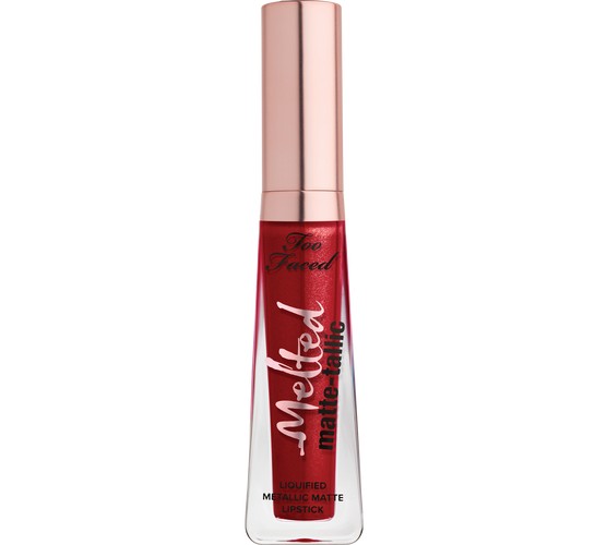 Ruj de buze lichid Too Faced Melted Matte-tallic Nuanta Bitch, I`m Too Faced