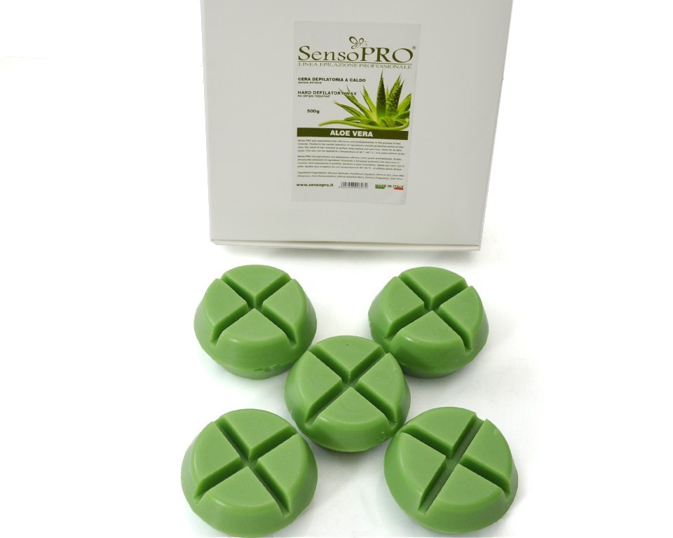 Ceara epilat refolosibila sensopro - aloe vera wax 500g