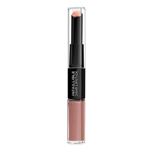 Ruj de buze rezistent Loreal cu 2 capete Nuanta 115 Infinitely Mocha