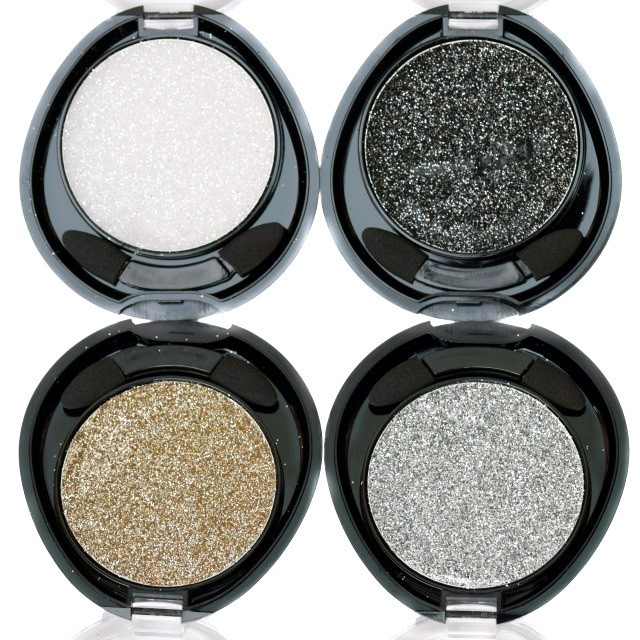 Set fard pentru pleoape, meis, glitter, 4 culori