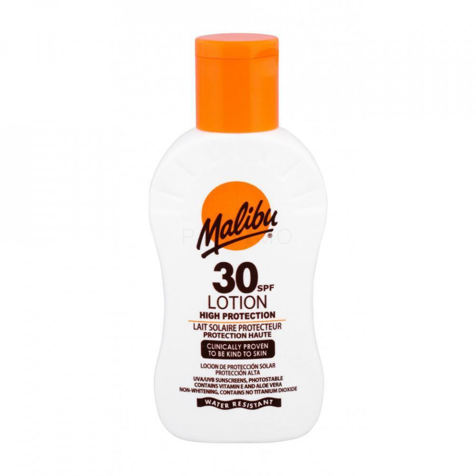 Lotiune protectie solara malibu high protection waterproof, spf 30