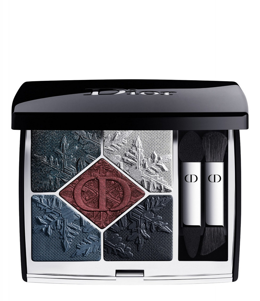 Paleta farduri de pleoape dior 5 couleurs couture 089 black night