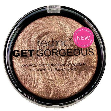 Pudra iluminatoare bronzanta technic get gorgeous bronze highlighting powder