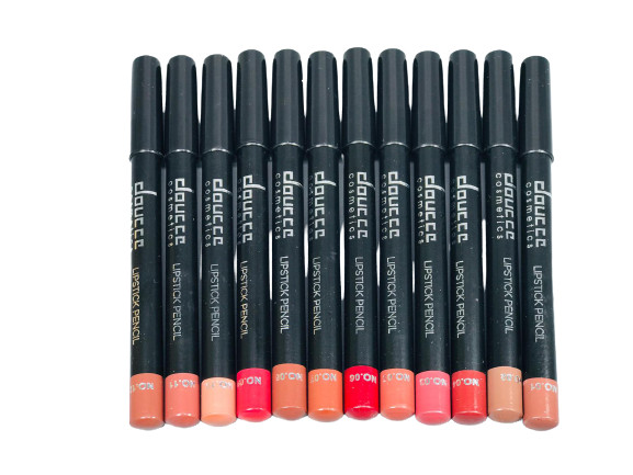 Set 12 creioane de buze doucce cosmetics lipstick pencil
