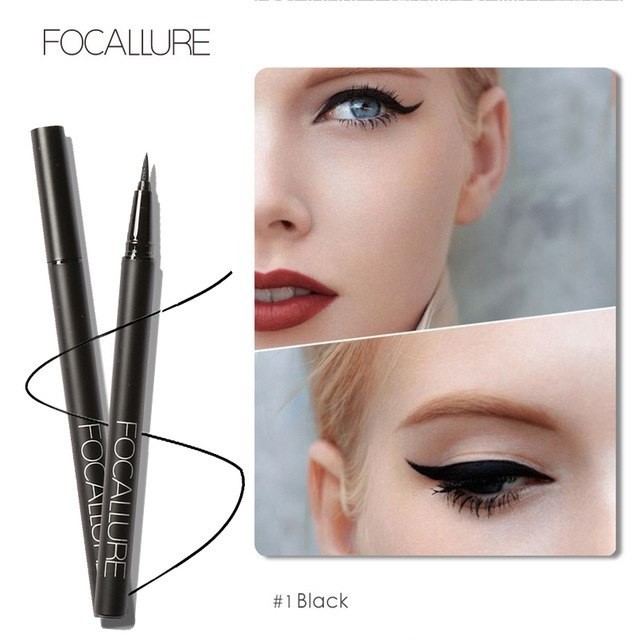 Tus de ochi / Eyeliner carioca Nuanta Negru Focallure Intense Eyeliner