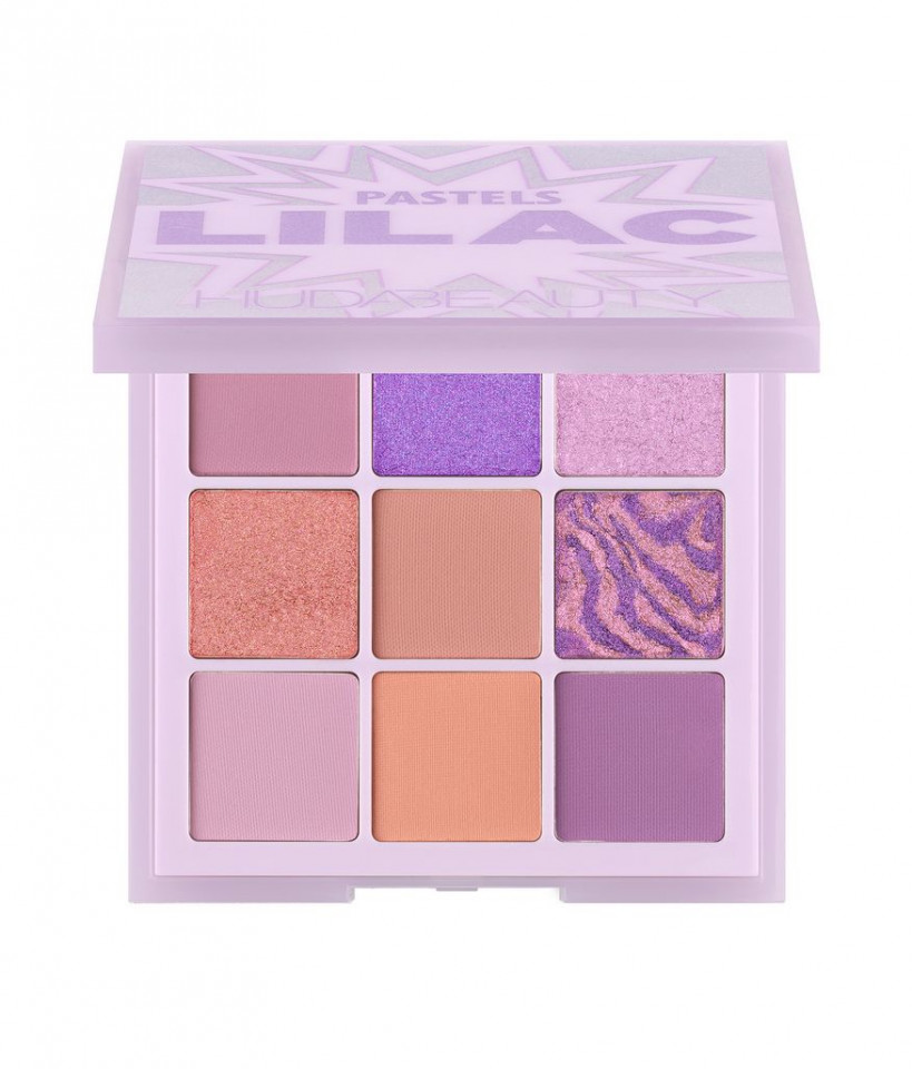 Paleta farduri de pleoape Huda Beauty Pastels Lilac