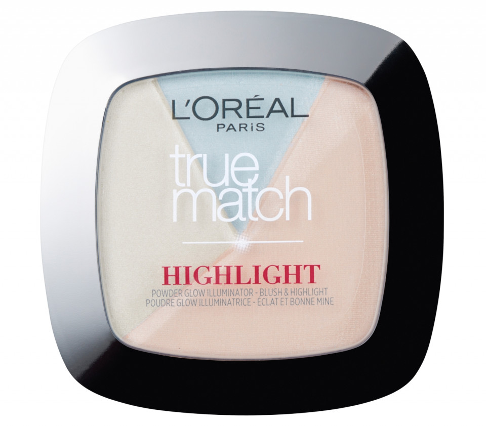Pudra iluminatoare 3 in 1 Loreal True Match Highlight