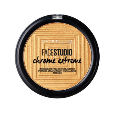 Pudra iluminatoare maybelline master chrome extreme, nuanta 500 sparkling citrine