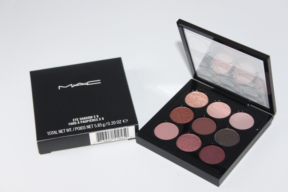 Trusa Machiaj 9 Culori Fard De Ochi Mac Eye Shadow X 9 Burgundy Times Nine 5338