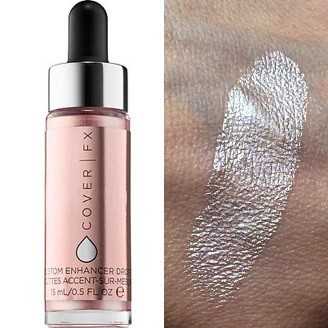Iluminator lichid pentru fata si corp CoverFX Drops Highlighter Nuanta Celestial