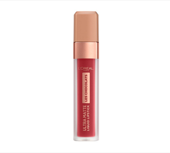 Ruj de buze rezistent, Loreal Ultra Matte Les Chocolats 864 Tasty Ruby