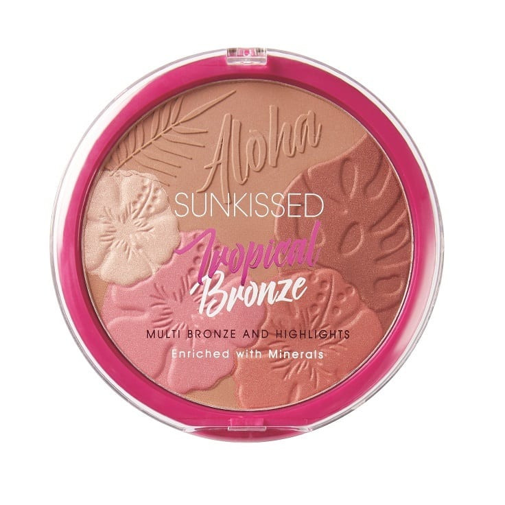 Pudra bronzanta iluminatoare sunkissed tropical bronze highlights