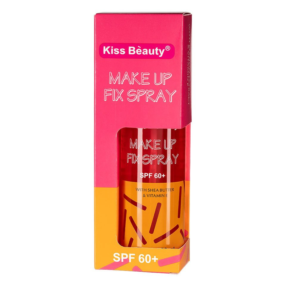 Spray de fixare machiaj Kiss Beauty Make Up Fix Spray SPF 60+