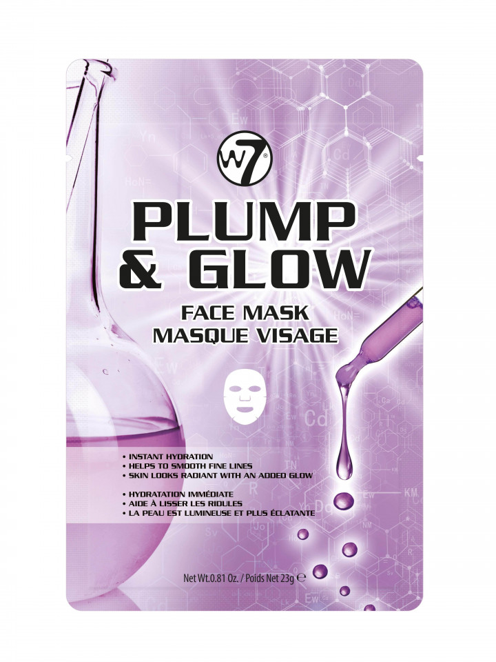 Masca pentru fata w7 plump & glow masque visage