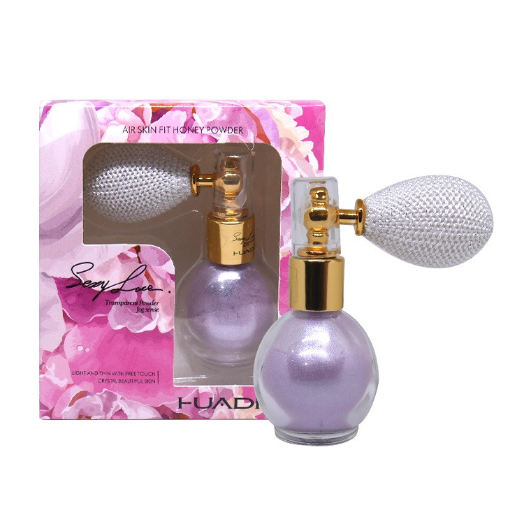 Pudra iluminatoare spray pulverizator huadi sexy face 02