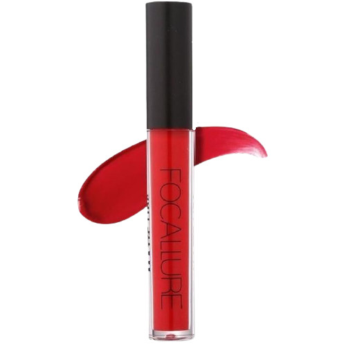 Ruj de buze lichid mat Focallure Nuanta 01 Coquelicot