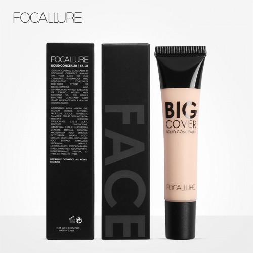 Corector lichid Focallure Big Cover Concealer 02 Natural