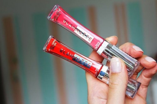 Pachet 2 luciuri de buze Loreal Glam Matte Oferta