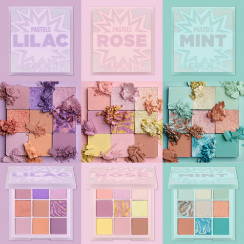Paleta farduri de pleoape Huda Beauty Pastels Lilac
