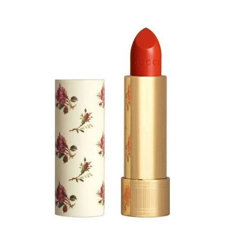Ruj de buze, Gucci, Rouge A Levres Voile, 25 Goldie Red