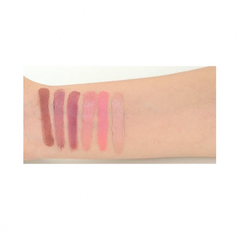 Set 6 rujuri de buze Technic Lip Kit Bare Faced