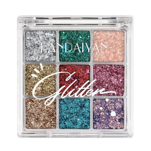 Trusa Fard Glitter, Handaiyan, 9 culori, 03