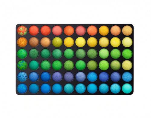 Trusa machiaj paleta farduri ochi 120 culori Jollie