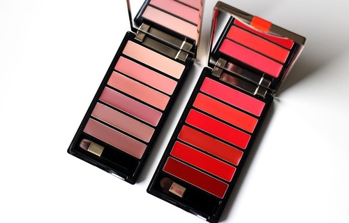 Pachet machiaj : 2 palete ruj Loreal Nude + Red