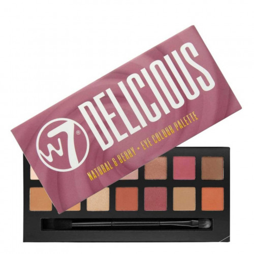 Paleta farduri de pleoape W7 Delicious Natural Berry , 14 culori